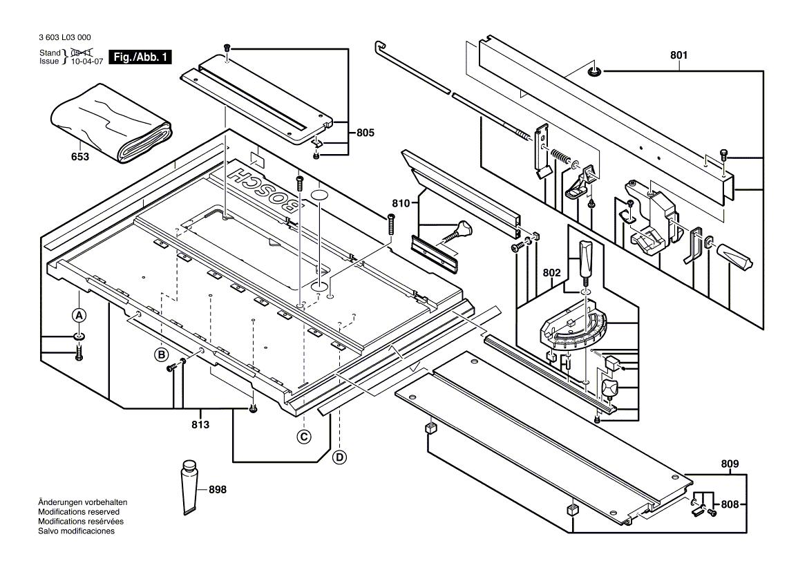 Schemat Bosch PTS 10
