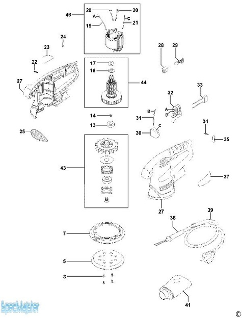BLACK&DECKER Części zamienne do KA191EK.