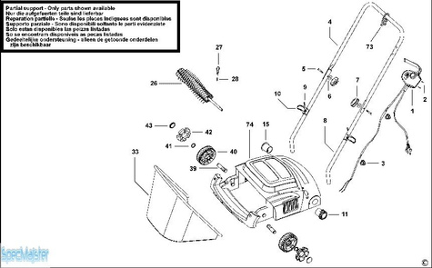 BLACK&DECKER Części zamienne do GD300 .