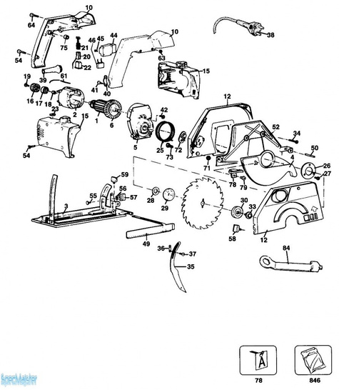 BLACK&DECKER Części zamienne do BD227.